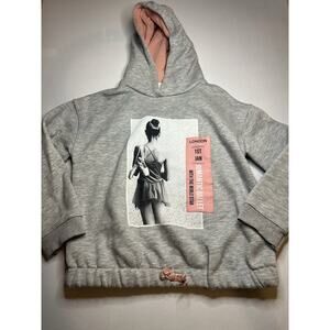 Zara Kids Ballerina Sweatshirt Girls Size 9 Ballerina Print On Front